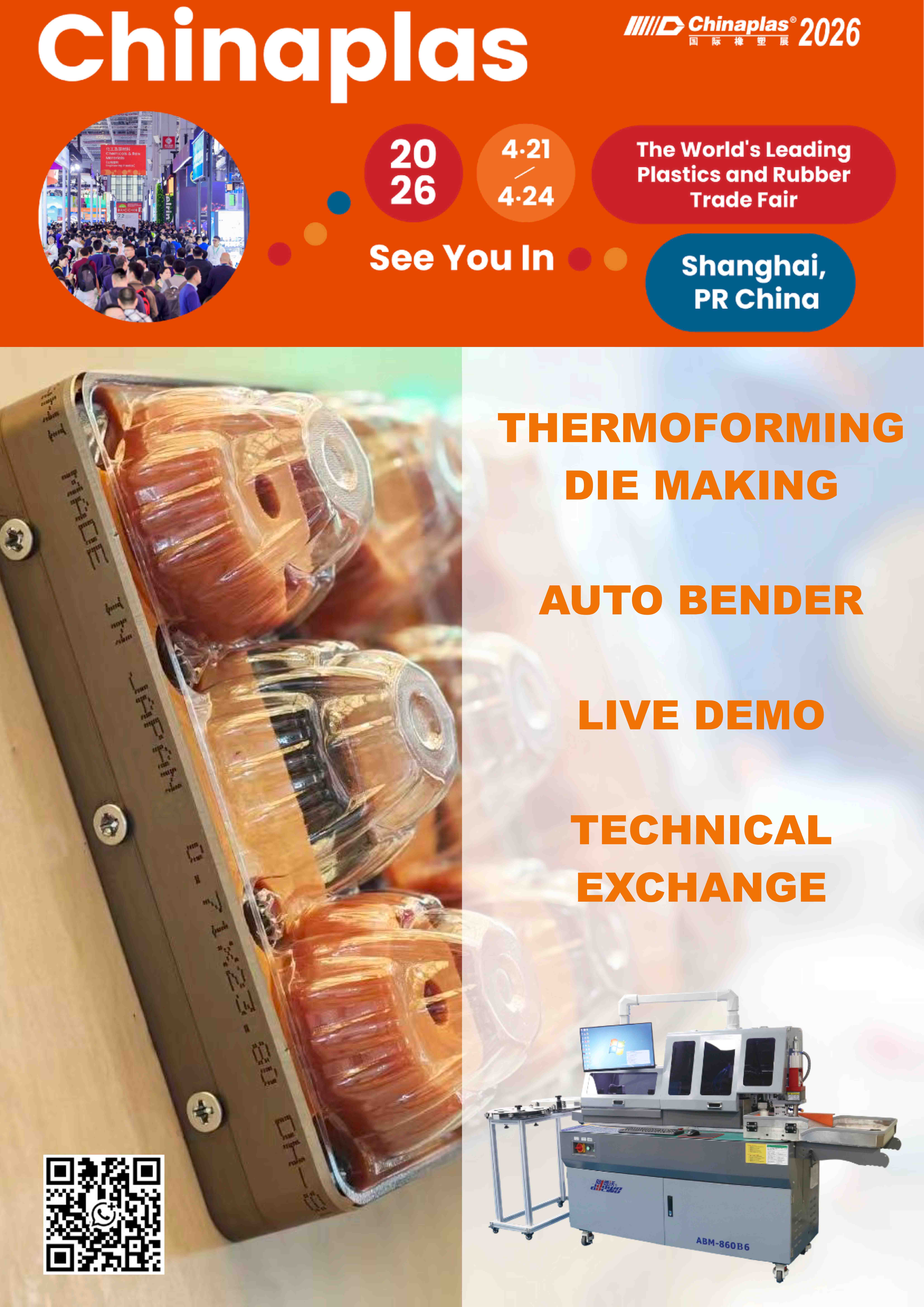 Chinaplas 2026: Stanzlösungen für Thermoformpakete