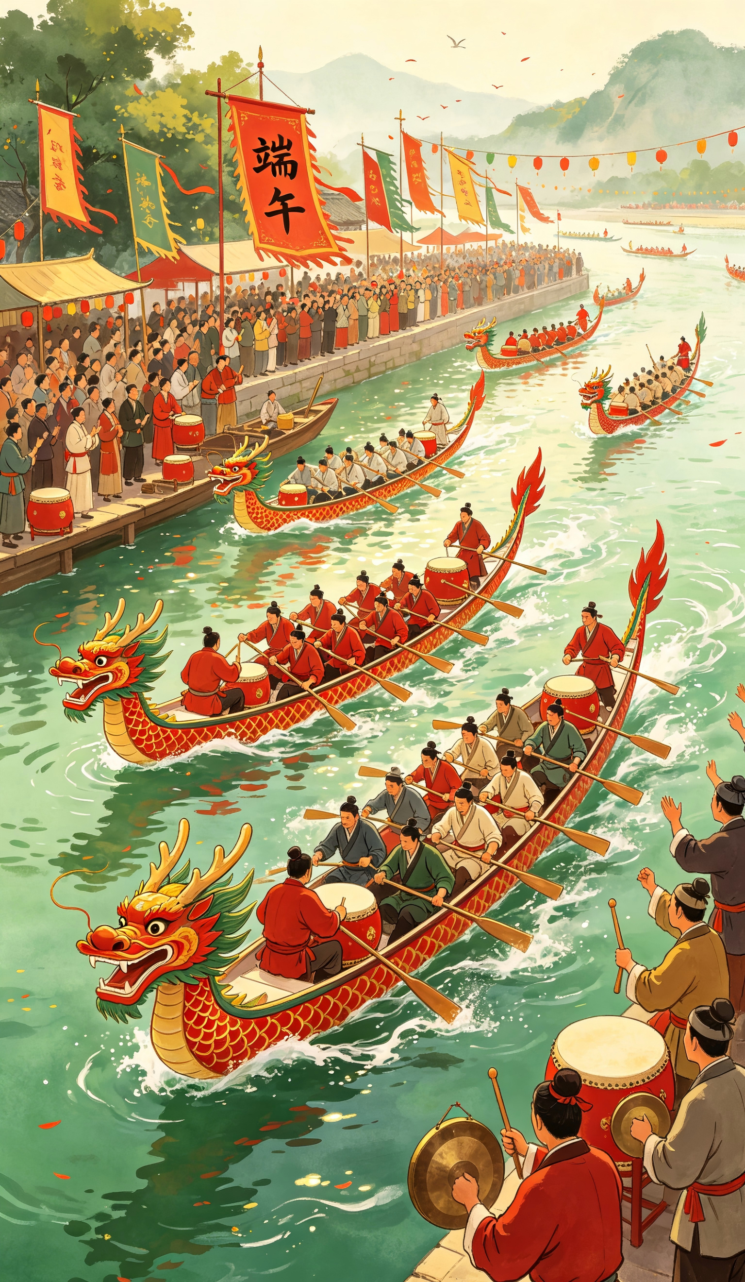 Das Drachenbootfest: Eine unterhaltsame und alte chinesische Tradition