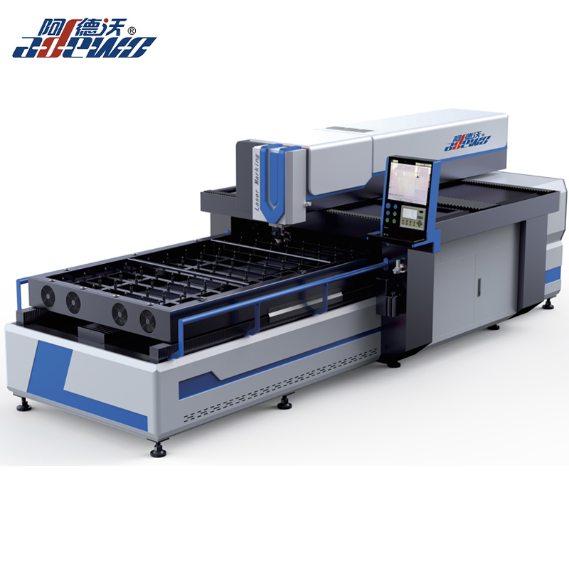 600 Watt Gantry Flat -Würfel sterben Laserschneidemaschine her