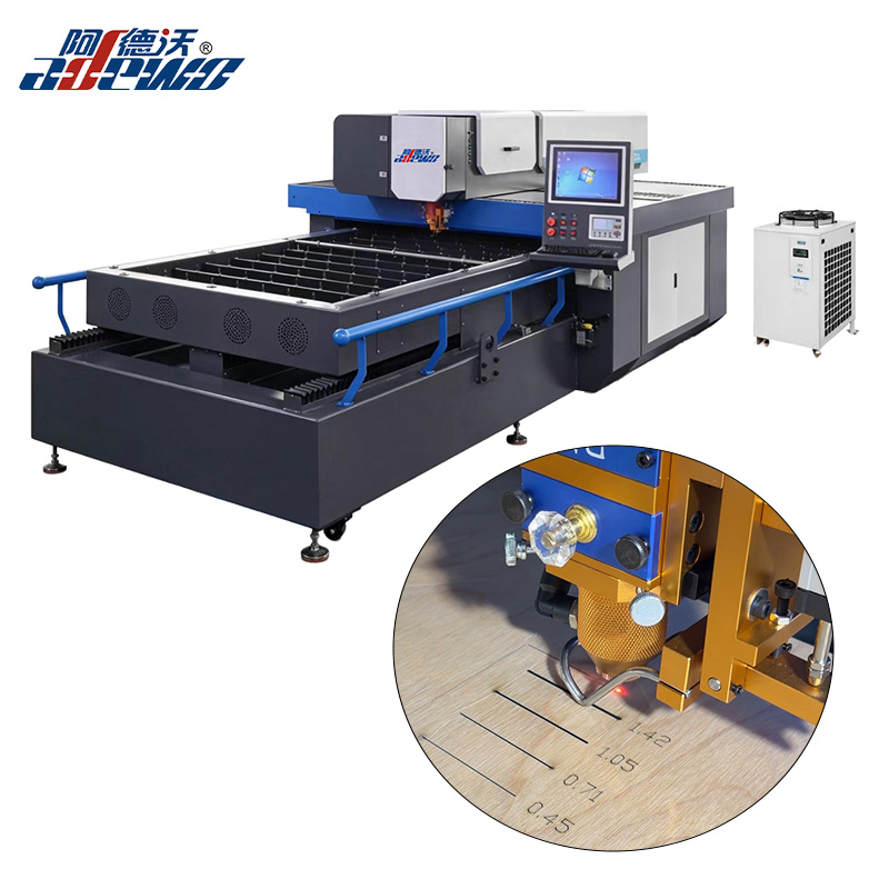600-Watt-Portal-Laserschneidmaschine für Stanzplatten